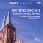 Felix Mendelssohn Bartholdy - Sacred Choral Works, 8 Audio-CDs (Livre audio)