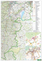 Freytag-Berndt und Artaria KG, Freytag-Bernd und Artaria KG, Freytag-Berndt und Artaria KG - Freytag Berndt Poster, ohne Metallstäbe: Freytag & Berndt Poster Burgenland, ohne Metallstäbe