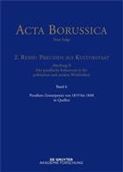 Bärbe Holtz, Bärbel Holtz - Acta Borussica, Neue Folge, 2. Reihe: Preußen als Kulturstaat - Reihe 2. Abteilung II. Band 6: Preußens Zensurpraxis von 1819 bis 1848 in Quellen