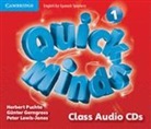 Günter Gerngross, Peter Lewis-Jones, Herbert Puchta, Herbert Gerngross Puchta - Quick Minds Level 1 Class Audio Cds (4) Spanish Edition (Audio book)