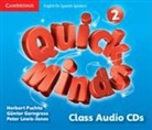 Günter Gerngross, Peter Lewis-Jones, Herbert Puchta, Herbert Gerngross Puchta - Quick Minds Level 2 Class Audio Cds Spanish Edition (Audio book)