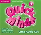 Günter Gerngross, Peter Lewis-Jones, Herbert Puchta, Herbert Gerngross Puchta - Quick Minds Level 3 Class Audio Cds (4) Spanish Edition (Audio book)