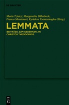 Margareth Billerbeck, Margarethe Billerbeck, Franco Montanari, Franco Montanari et al, Kyriakos Tsantsanoglou, Maria Tziatzi - Lemmata