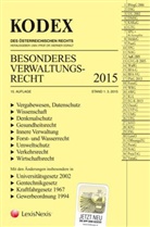 Werner Doralt - Kodex Besonderes Verwaltungsrecht 2015 (f. Österreich)