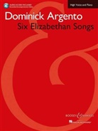 Dominick Argento, Dominick (COP) Argento - Six Elizabethan Songs + Online Accompaniments
