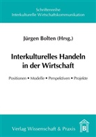 Jürgen Dirscherl Bolten, Jürge Bolten, Jürgen Bolten - Interkulturelles Handeln in der Wirtschaft.; .