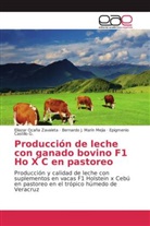 Ca, EPIGMENIO CASTILLO G., Epigmenio Castillo Gallegas, BERNARDO MARIN MEJIA, BERNARDO J MARIN MEJIA, Bernardo J. Marin Mejia... - Producción de leche con ganado bovino F1 Ho X C en pastoreo