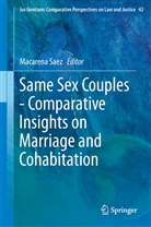 Macarena Saez, Macaren Sáez, Macarena Sáez - Same Sex Couples - Comparative Insights on Marriage and Cohabitation
