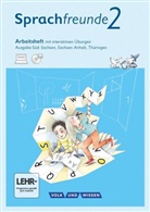 Andrea Knöfler, Katri Junghänel, Katrin Junghänel, Susann Kelch, Susanne Kelch, Andrea Knöfler... - Sprachfreunde, Ausgabe Süd (2015): Sprachfreunde - Sprechen - Schreiben - Spielen - Ausgabe Süd (Sachsen, Sachsen-Anhalt, Thüringen) - Neubearbeitung 2015 - 2. Schuljahr