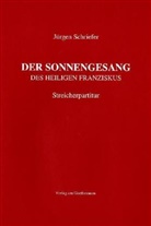 Jürgen Schriefer, Christa Waltjen - Der Sonnengesang des Heiligen Franziskus, Streicherpartitur