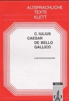 Caesar, Hans-Joachim Glücklich - De bello Gallico: Lehrerkommentar