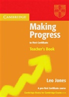 Leo Jones - Making Progress to First Certificate: Teacher's Book
