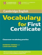 Cambridge Vocabulary for First Certificate without answers