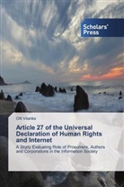 Olli Vilanka - Article 27 of the Universal Declaration of Human Rights and Internet