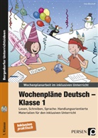 Ines Bischoff - Wochenpläne Deutsch - Klasse 1, m. 1 CD-ROM