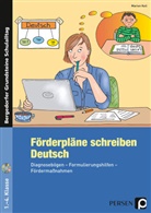 Marion Keil - Förderpläne schreiben: Deutsch, m. 1 CD-ROM