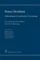 Markus Gredig, Raphaël Mahaim, Thomas Meier, Riccarda Melchior, Andreas Stöckli - Peters Dreiblatt: Föderalismus | Grundrechte | Verwaltung