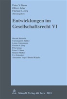 Oliver Arter, Florian S. Jörg, Peter V. Kunz - Entwicklungen im Gesellschaftsrecht (f. d. Schweiz). Bd.6