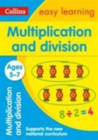 Peter Clarke, Easy Learning Collins, Collins Easy Learning, Peter Collins Easy Learning Clarke - Multiplication and Division Ages 5-7
