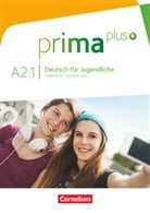 Friederik Jin, Friederike Jin, Lutz Rohrmann - Prima plus - Deutsch für Jugendliche - A2.1: Prima plus - Deutsch für Jugendliche - Allgemeine Ausgabe - A2: Band 1