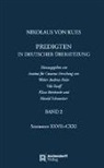 Walter A Euler, Vik Ranff, Viki Ranff, Klaus Reinhardt, Klaus Reinhardt u a, Harald Schwaetzer - Nikolaus von Kues: Predigten in deutscher Übersetzung