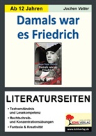 Hans P. Richter, Jochen Vatter - Hans Peter Richter "Damals war es Friedrich", Literaturseiten