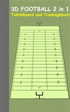 Theo von Taane - 3D Football 2 in 1 Taktikboard und Trainingsbuch