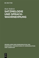 Hede Helfrich - Satzmelodie und Sprachwahrnehmung