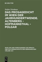 Stefan Nienhaus - Das Prosagedicht im Wien der Jahrhundertwende