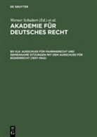 Jürgen Regge, Werner Schmid, Werne Schubert, Werner Schubert - Akademie für Deutsches Recht 1933-1945 - 3/6: Akademie für Deutsches Recht / Ausschuß für Fahrnisrecht und gemeinsame Sitzungen mit dem Ausschuß für Bodenrecht (1937-1942)