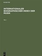 Internationaler Biographischer Index der Musik, 2 Teile