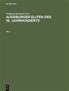 Mar Häberlein, Mark Häberlein, Ulrich Klinkert, Ulrich Klinkert u a, Wolfgang Reinhard, Katarina Sieh-Burens... - Augsburger Eliten des 16. Jahrhunderts