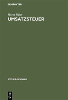 Horst Bähr - Umsatzsteuer