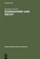 Konstanze Seutter - Eigennamen und Recht