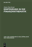 J¿rgen Herzberger, Jürgen Herzberger - Einführung in die Finanzmathematik