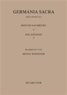 Helmut Flachenecker, Hedwig Röckelein, Hein Wiessner, Heinz Wießner - Germania Sacra, Neue Folge - Bd 35,2: Die Bistümer der Kirchenprovinz Magdeburg: Das Bistum Naumburg 1,2: Die Diözese. Tl.2