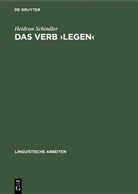 Heidrun Schindler - Das Verb 'legen'