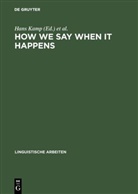 Han Kamp, Hans Kamp, Reyle, Reyle, Uwe Reyle - How we say WHEN it happens