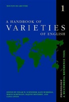 Kate Burridge, Bern Kortmann, Bernd Kortmann, Rajend Mesthrie, Edgar W. Schneider, Clive Upton... - A Handbook of Varieties of English, 2 Vols. w. CD-ROM