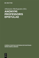 Athanasio Markopoulos, Athanasios Markopoulos - Anonymi Professoris Epistulae