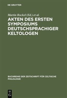 Marti Rockel, Martin Rockel, Zimmer, Zimmer, Stefan Zimmer - Akten des ersten Symposiums deutschsprachiger Keltologen