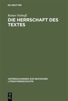 Reiner Niehoff - Die Herrschaft des Textes
