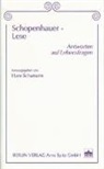 Arthur Schopenhauer, Hans Schumann, Hans Schumann - Schopenhauer-Lese