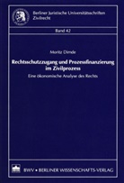 Moritz Dimde - Rechtsschutzzugang und Prozessfinanzierung im Zivilprozess