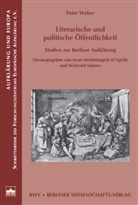 Peter Weber, Iwan Michelangelo DApril, Winfried Siebers - Literarische und politische Öffentlichkeit
