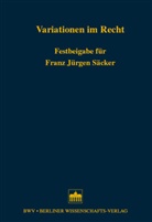Katharina V. Boesche, Katharina Vera Boesche, Jens Th. Füller, Jens Thomas Füller, Maik Wolf - Variationen im Recht