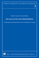 Helmut Goerlich, Torsten Schmidt - Res sacrae in den neuen Bundesländern