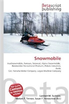 Susan F Marseken, Susan F. Marseken, Lambert M. Surhone, Miria T Timpledon, Miriam T. Timpledon - Snowmobile