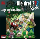 Ulf Blanck - Die drei ???-Kids: Jagd auf das Dino-Ei, Audio-CD (Hörbuch)