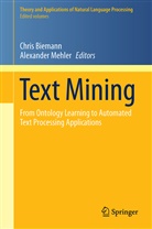 Chri Biemann, Chris Biemann, Mehler, Mehler, Alexander Mehler - Text Mining